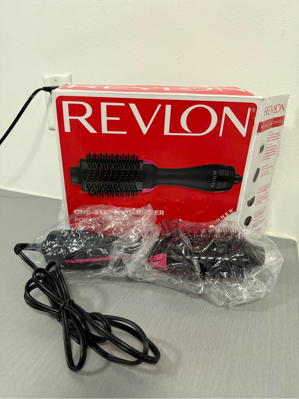 Revlon Hot Air Brush, Damaged Box